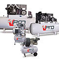 piston compressor / stationary / belt-driven - max. 824 l/min, max. 10 bar | V-PRO series