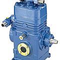 piston compressor / stationary / belt-driven - max. 281 m³/h | F series