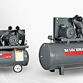 piston compressor / stationary / single-stage - 205 l/min, 8 bar | DKT series
