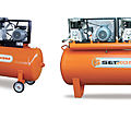 piston compressor / stationary / single-stage - max. 61.70 m³/h | SETxx series