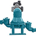 piston pump / diaphragm / for slurry - 18 gpm | 2B-M series