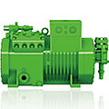 piston refrigeration compressor / hermetic - 0.37 - 74 kW