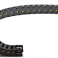 plastic drag chain - 168 - 458 mm, 2 m/s | KA 33