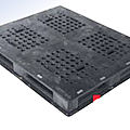 in plastic pallet - max. 1200 x 800 mm, max. 1000 kg