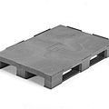plastic pallet / solid deck - max. 1 200 x 1 000 x 165 mm | PAL series