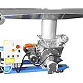 pneumatic conveying rotary valve / hygienic - SF series