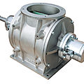 pneumatic conveying rotary valve / round flanges - VPS/se