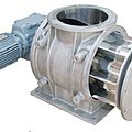 pneumatic conveying rotary valve / round flanges - VPS/sr/td