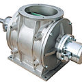pneumatic conveying rotary valve / round flanges - VPR/se