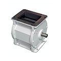 pneumatic conveying rotary valve / square flange - MPSN
