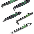 pneumatic nutrunner / right-angle / with shut-off clutch - 0,8 ÷ 145 Nm - 120 ÷ 2000 RPM