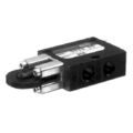 pneumatic valve / mechanically-operated - 1/8