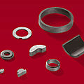 samarium-cobalt permanent magnet / SmCo - max. 1 200 °C