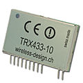 radio transceiver module - 2.4 - 6 V, -120...- 118 dBm | TRX433-10