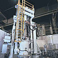 remelting furnace / vacuum / electric arc - VAR