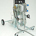 resin mixer-dispenser / with piston pump - IP-8000 Mk II
