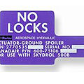 adhesive label - max. 1/8