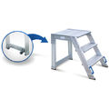 roller step ladder - 400 - 1 000 mm