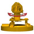 iron-boron NdFeB permanent magnet / iron-boron NdFeB - 80 - 175 °C
