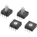 rotational switch / DIP / surface-mount - 25 mA, 24 V | A6RS
