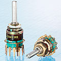 rotational switch / miniature / 6-position - MX, MXD