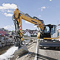 rubber tired excavator - 33 300 - 38 600 lb | A 914 Compact Litronic