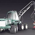 rubber tired forestry harvester - 14 700 kg | 1050H