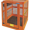 safety cage - 1 000 x 1 000 x 1 060 mm