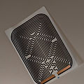 screen printed heating element - max. 0.2 W/cm²