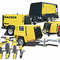 screw compressor / mobile - 50 - 1 200 cfm | Mobilair™ series