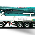 self-propelled concrete pump - 35.5 m | ECP50CS-5
