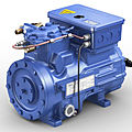 semi hermetic refrigeration compressor - max. 48.2 m³/h | HGX series