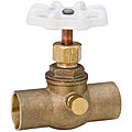 shut-off valve / for water systems - 1/2 - 3/4