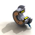 single-disc brake / electromagnetic - 0.6 - 4.5 N.m | MBG series