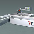 sliding table saw / with touch screen controls - 400 x 30 mm | NZ AXIS ERGO