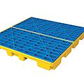 spill platform polyethylene - 660 x 1 320 x 150 mm | ECOPOLY 330PP