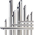 stainless steel pipe / welded -