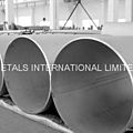 stainless steel pipe / welded - 3/4