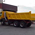 steel truck tipper - max. 14 m3
