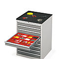 storage cabinet / tool / automatic - 717 x 726 mm | STANDARD G series
