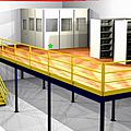 storage platform / long range - 350 - 4000 kg/m²