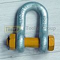 straight shackle / with safety bolt and nut - 1104 series