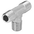threaded fitting / brass - 1/8 - 3/4