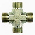 threaded fitting / cross - 1/4