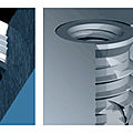 threaded insert / plastic / self-tapping - M3 - M10 | Trisert-3®
