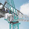 tower crane / luffing jib - 16 t, 60 m | ED580L-24