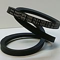 trapezoidal transmission belt / rubber - max. 22 x 18 mm, 38° | V-BELT® SP-OIL STAT® series