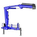 truck-mounted crane - 545 - 980 kg | 105 series