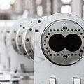 counter-rotating twin-screw extruder - FLOWEX