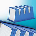 V type filter / activated / for gas turbine - 800 Pa, F6 - F9 | Multitur